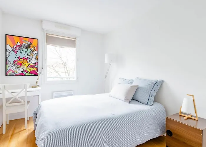 8 Beautiful, Bright And Quiet Apartamento Lyon